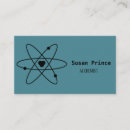 Search for molecules business cards Atom