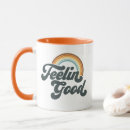 Search for vintage rainbow mugs Good vibes only