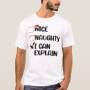 Search for santas naughty or nice list tshirts Merry christmas