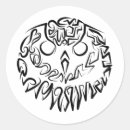 Search for black owl stickers Black and white