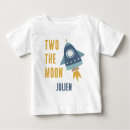 Search for 2nd birthday baby shirts Two the moon