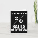 Search for pool cue cards Funny