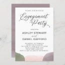 Search for garden engagement party invitations Purple