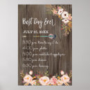 Search for schedule wedding signs Floral