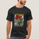 Search for health and wellness tshirts Black