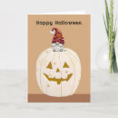 Search for gnome seasonal cards Pumpkin