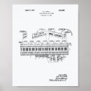 Search for piano keyboard art Vintage