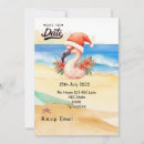 Search for flamingo christmas invitations Santa