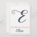 Search for e monogram cards Typography