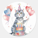 Search for cute cake stickers Cat