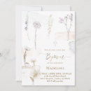 Search for pressed flower invitations Elegant