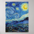 Search for vincent van gogh vintage posters Starry night