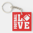 Search for american love key rings Red