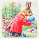 Search for victorian easter stickers Rabbit