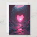 Search for glowing heart cards Pink