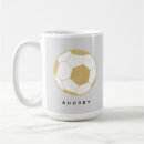 Search for soccer mugs Gold