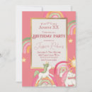Search for enchanted unicorn invitations Enchanting
