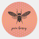 Search for vintage bees stickers Honey