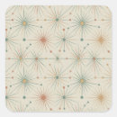 Search for retro 1950s stickers Geometric