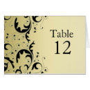 Search for black lace table table cards Swirls
