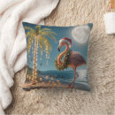 Search for christmas palm tree cushions Flamingo