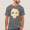 Search for eggs and bacon skull tshirts Pirate