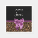 Search for leopard print napkins Elegant
