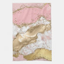 Search for rose gold marble tea towels Feminine