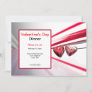 Search for valentines dinner invitations White