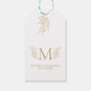 Search for monogram gift tags Blue