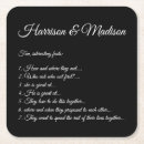 Search for wedding coasters Calligraphy