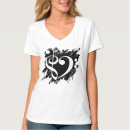 Search for white note tshirts Treble clef