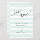 Search for unknown gender baby shower invitations Stripes