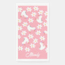 Search for pink floral napkins Girl