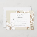 Search for food choice rsvp cards Green and white