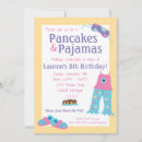 Search for pancake party invitations Pink