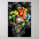 Search for evil face posters Clown