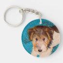 Search for wire key rings Wire fox terrier