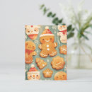 Search for gingerbread man postcards Holiday sweets