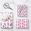 Search for boxing gloves wrapping paper Pink