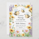 Search for a little honey is on the way baby shower invitations Mummy to bee