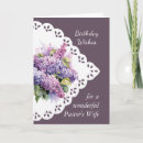 Search for to pastor wife cards Floral
