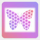 Search for geometric butterfly stickers For her