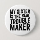 Search for trouble badges Funny