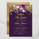 Search for amethyst birthday invitations Purple