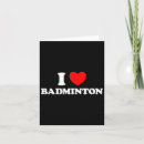 Search for badminton game cards Racket