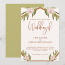 Search for pink and brown wedding invitations Bohemian