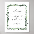 Search for save the dates wedding posters Botanical