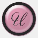 Search for pink letter stickers Black