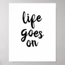 Search for life goe posters Typography